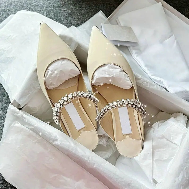 Sexy Pointed Toe Mule High Heels