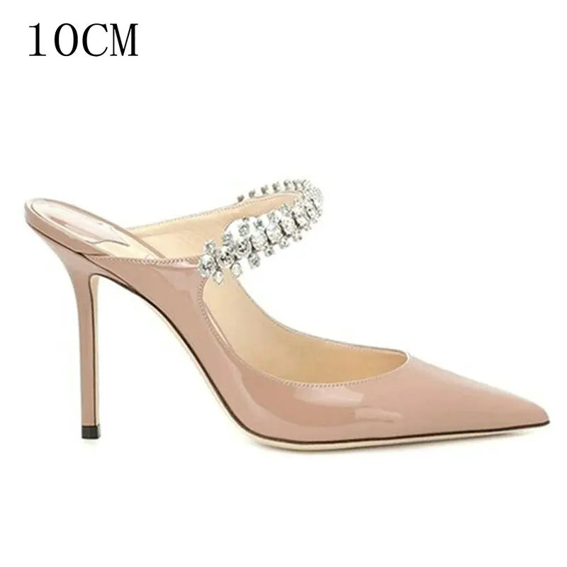Sexy Pointed Toe Mule High Heels