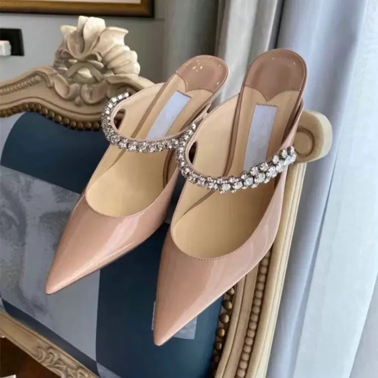 Sexy Pointed Toe Mule High Heels