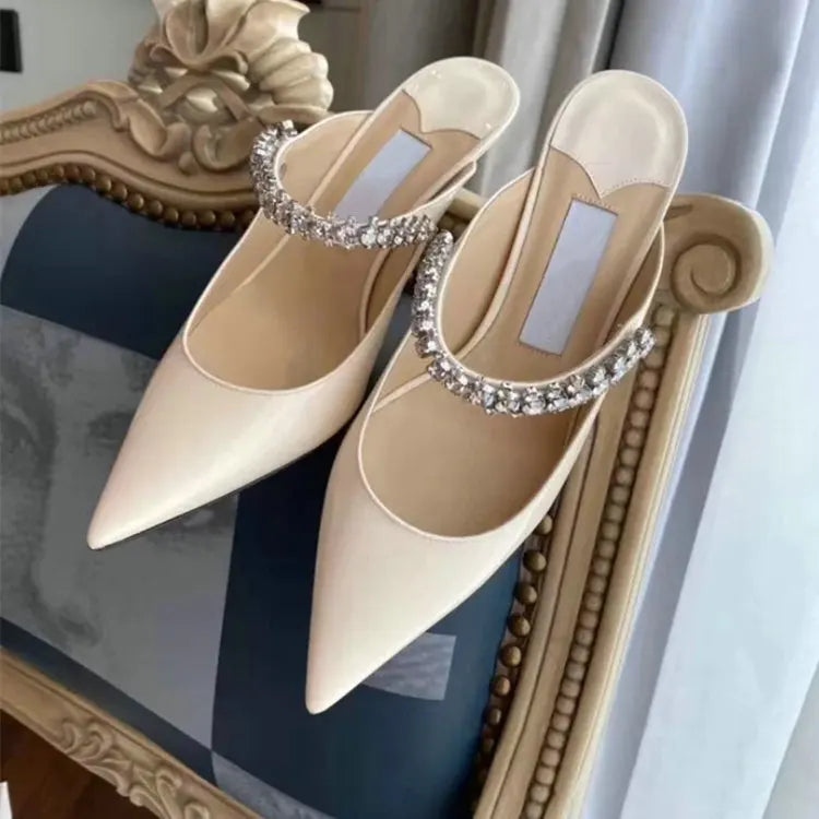 Sexy Pointed Toe Mule High Heels
