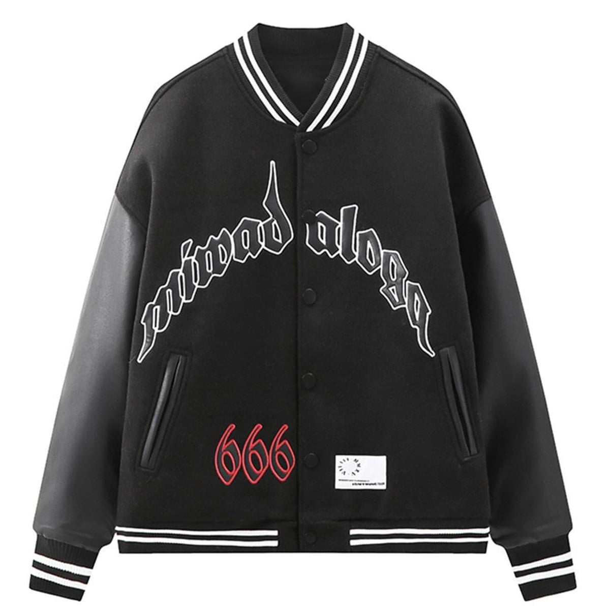 "Digital Print" Varsity Jacket