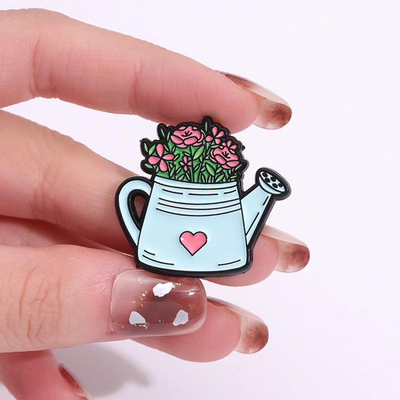 Creative Flower Trolley Shaped Pins