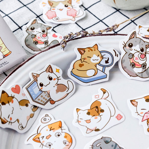 Little Milk Cat Stickers