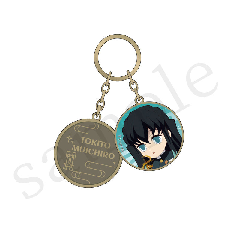 Anime Q Version Metal Epoxy Pendant