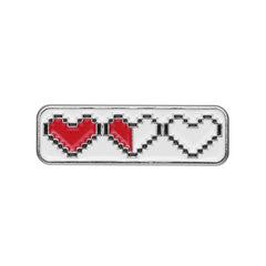 Creative Cute Love Blood Bar Shaped Pins