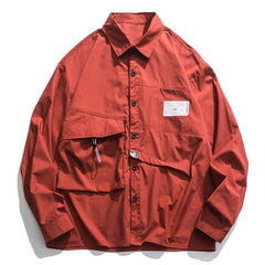 Solid Color Long Sleeve Shirt