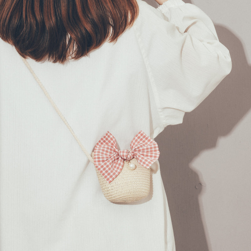 Cute Handmade Straw Mini Bag