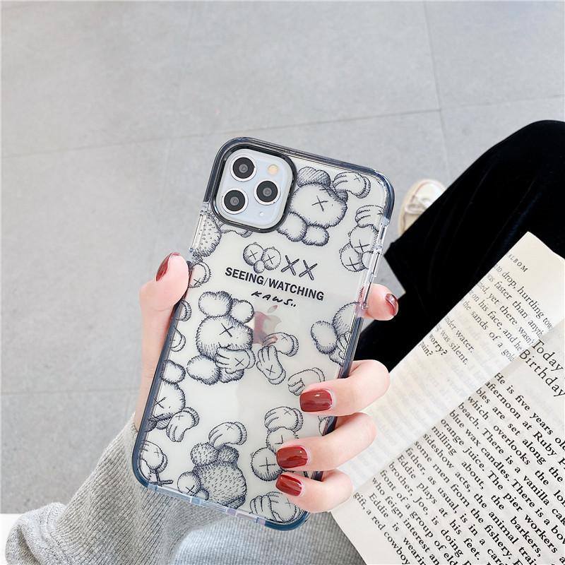 Transparent Bear Phone Case