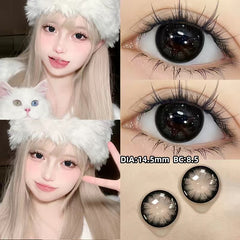 New Black 14.5mm Contact Lenses(6months wear)