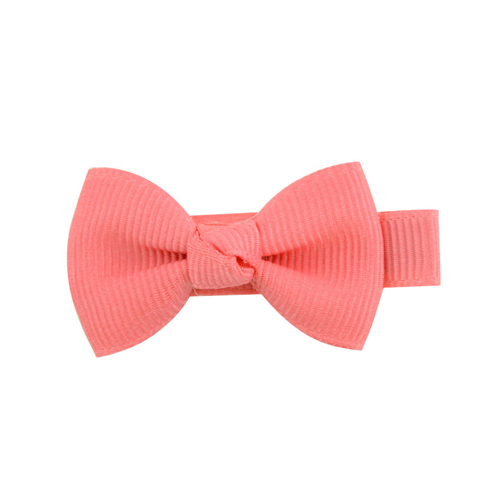 1 Pcs Small Hair Clips Ribbon Covered Clip