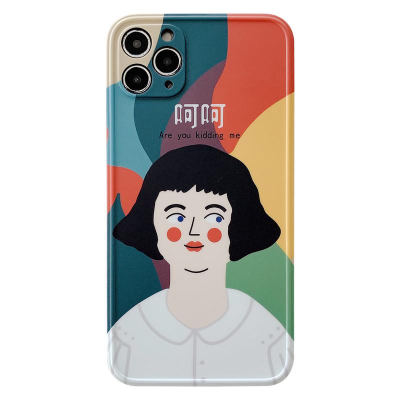 Girl In White Phone Case