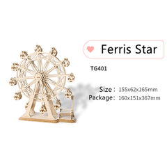 Greative Series Assembly 3D Wooden Puzzle