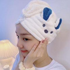 Cute Rabbit Shower Cap