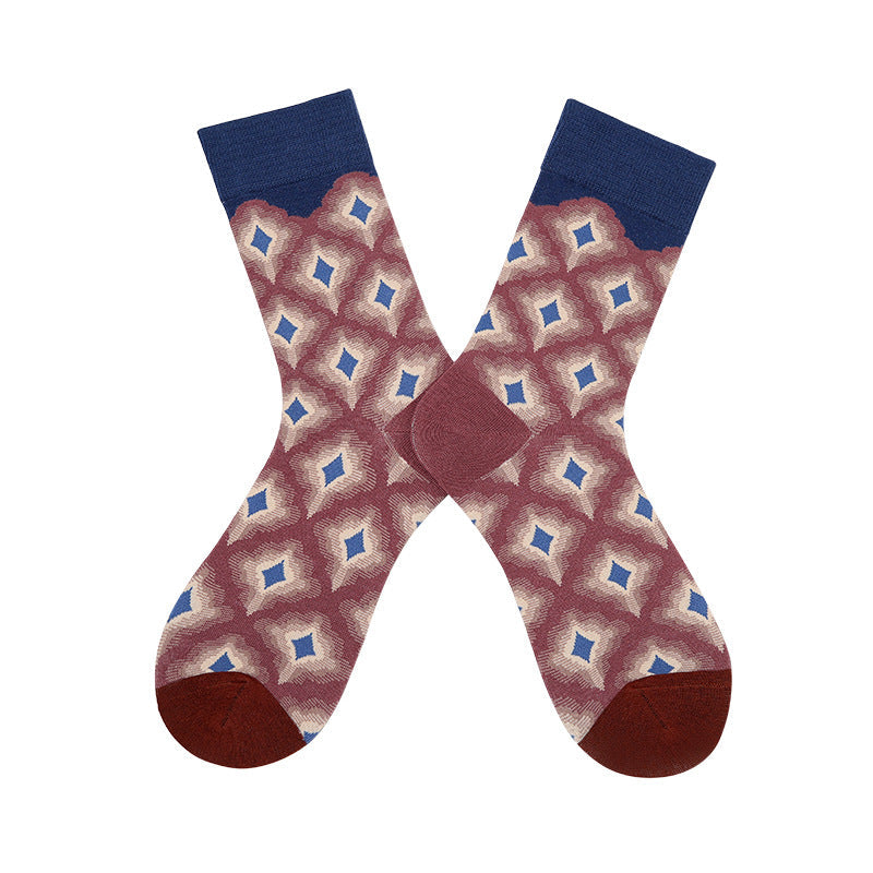 Abstract Art Style Oil Painting Socks