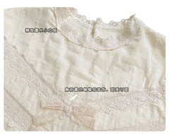 Clarissa Lace Embroidered Cottage Fairy Dress