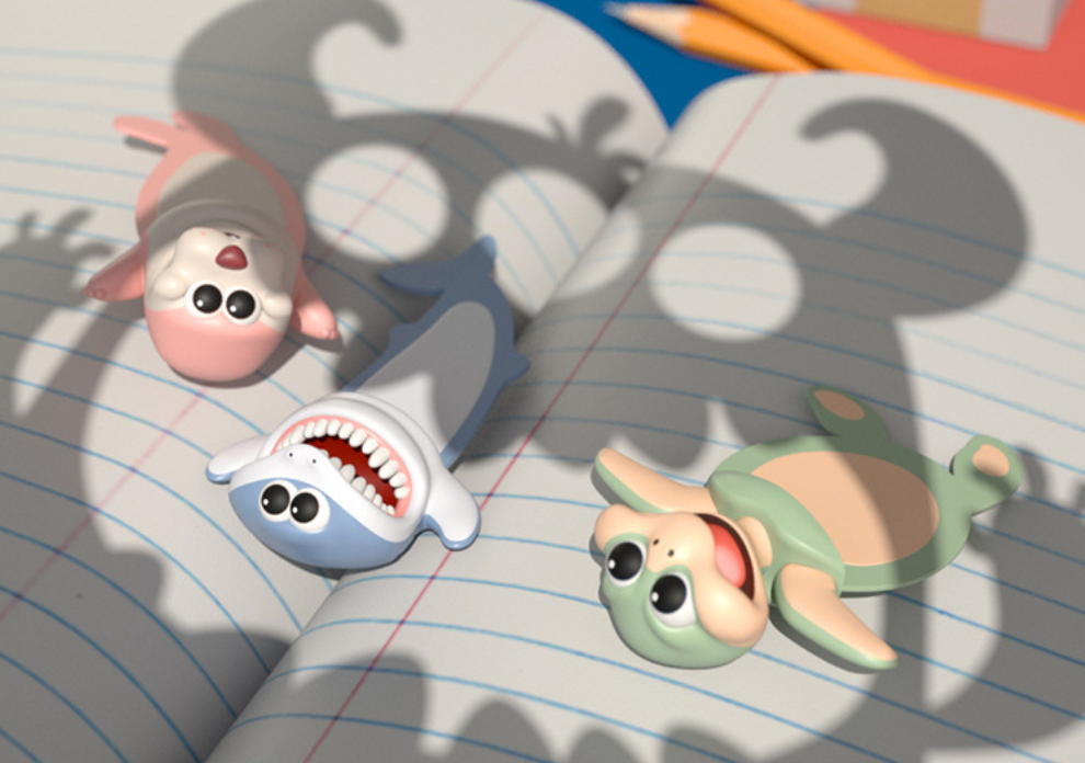 Wacky Animal Bookmarks