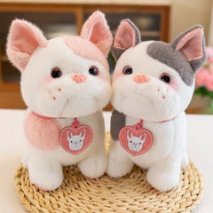 25cm Cute Imitation Puppy Plush Toys / Labrador Dolls / Bulldog Dolls / Children's Birthday Gifts / Home Decoration Ornaments