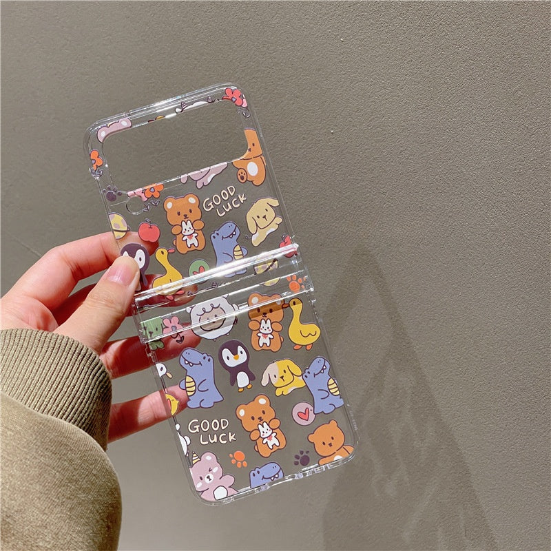 Cute Animal Samsung Foldable Phone Case