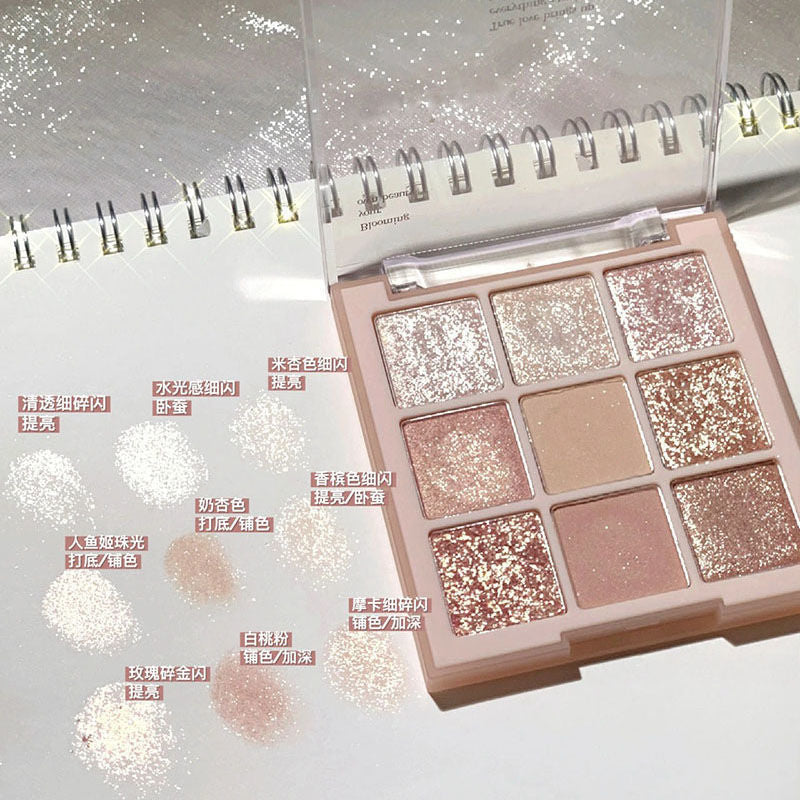 Milk Tea 9 Colors Eyeshadow