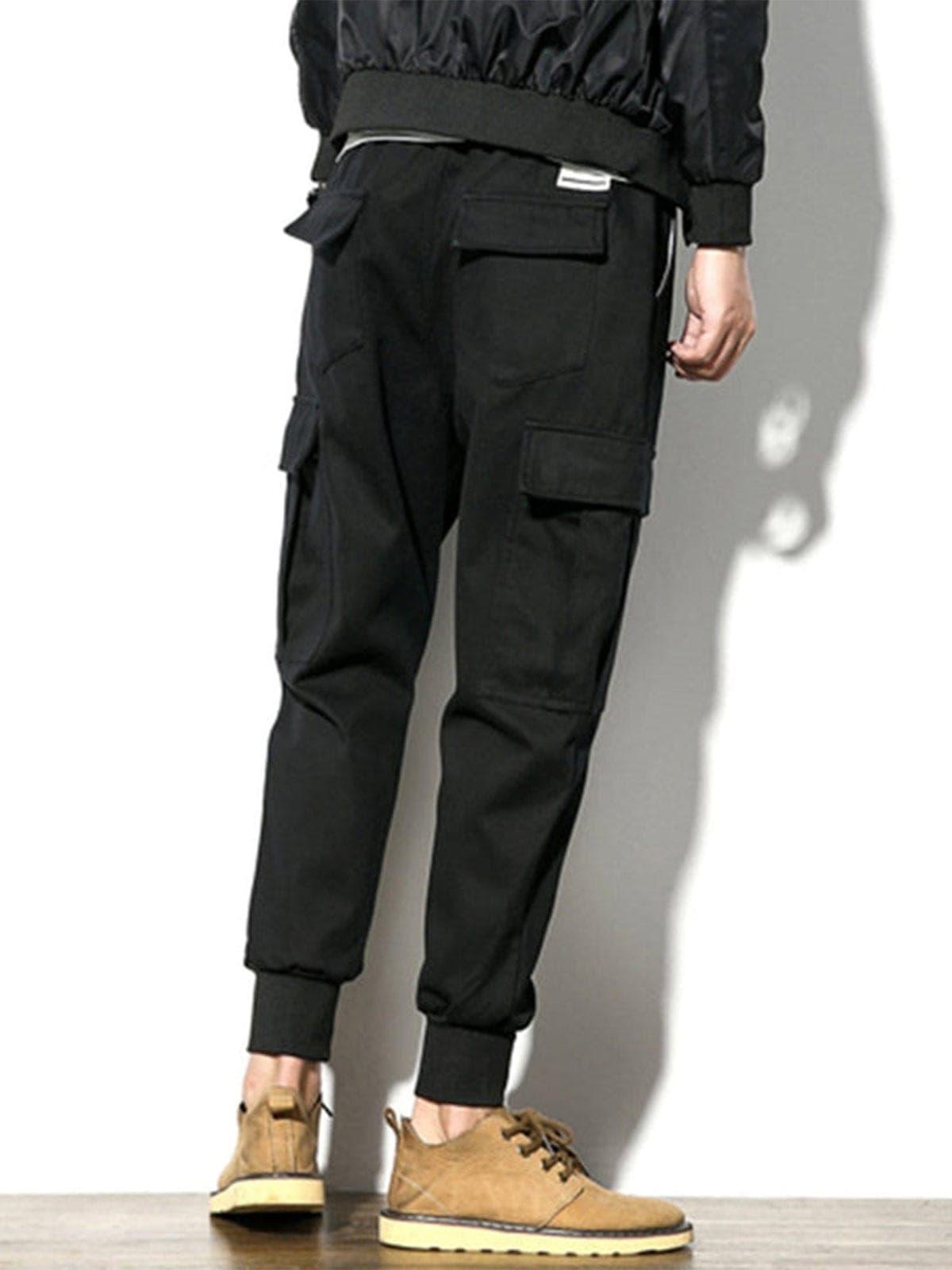 "Multi-pocket Beam Foot" Cargo Pants