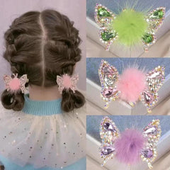 Flying Butterfly Hair Clip