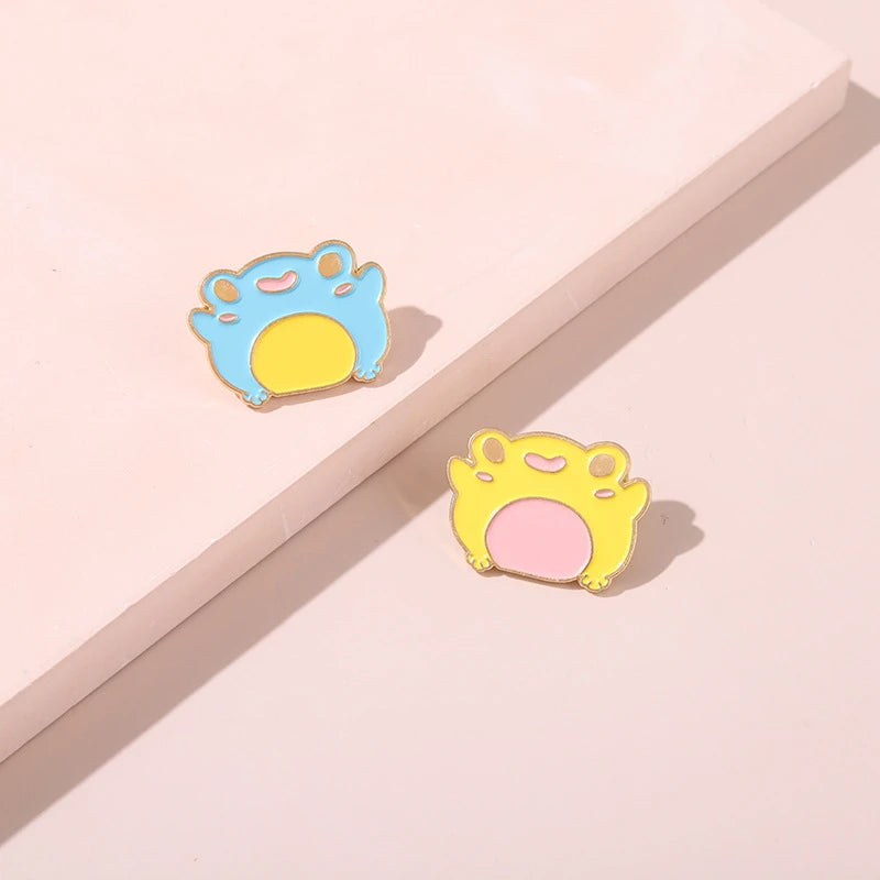 Creative Cartoon Frog Pins