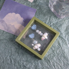 Blue Love Cloud Earrings