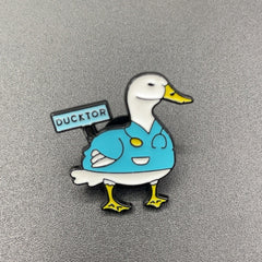 Cute Cartoon Duck Pins