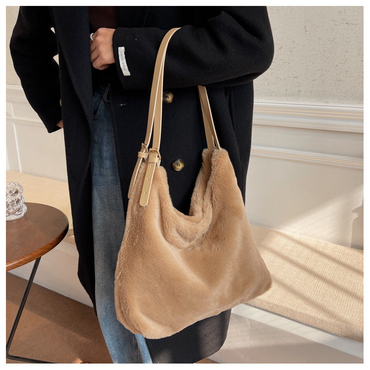 Plush Shoulder Bag