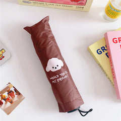 Cartoon Bear Folding Umbrella