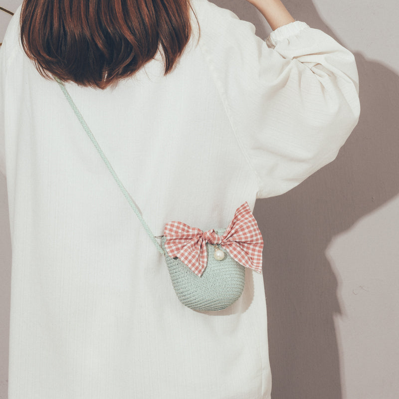 Cute Handmade Straw Mini Bag