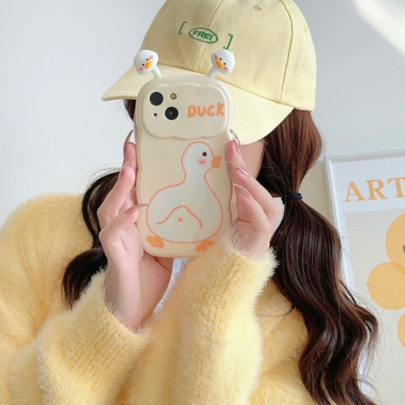 Kawaii Cartoon Duck Phone case