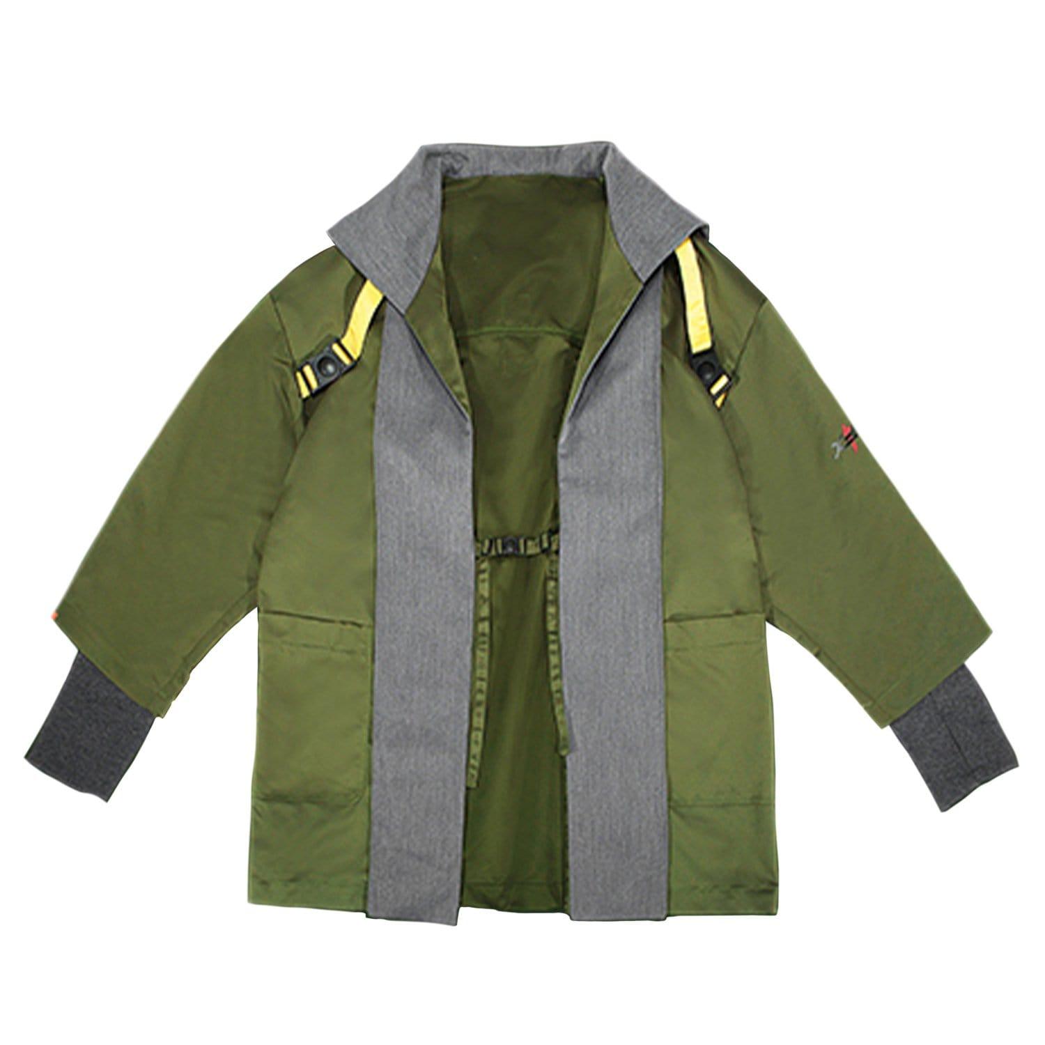 Cyberpunk Ninja Functional Cardigan Hoodies