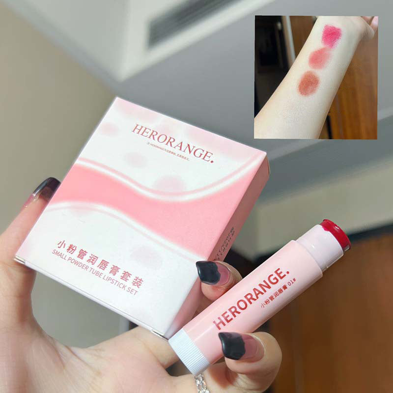 Small Pink Tube Tinted Lip Balm