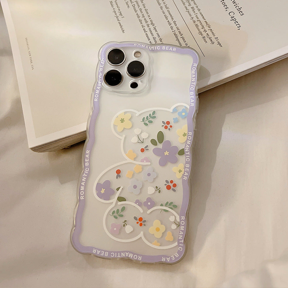 Flower Bear Phone Case