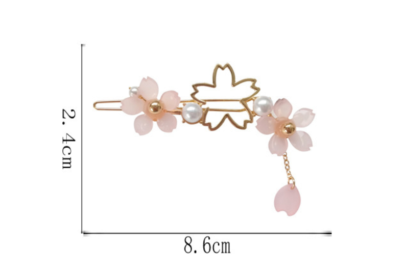 Japanese Sakura Hair Clips