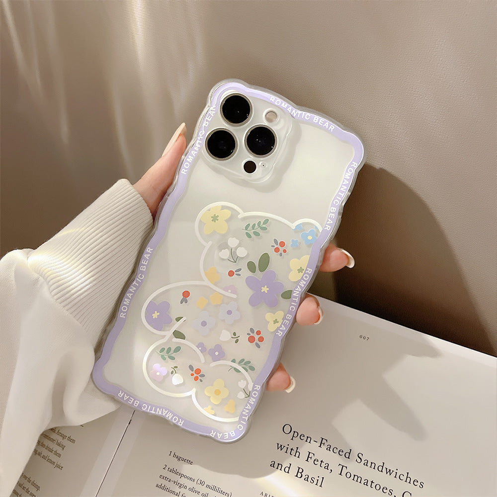 Flower Bear Phone Case