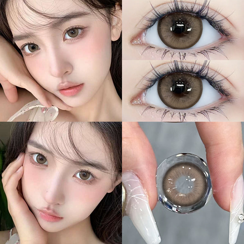 Cake Roll Brown Contact Lenses 10-Pcs (1 day wear)