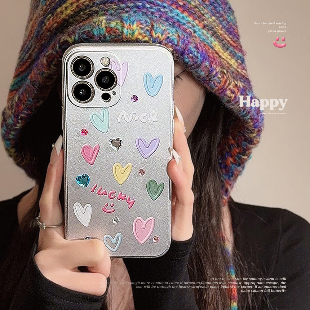 Love Diy Stickers Phone Case