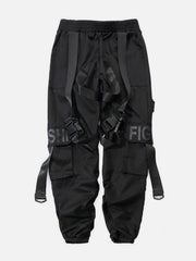 "Streamer buckle" Cargo Pants