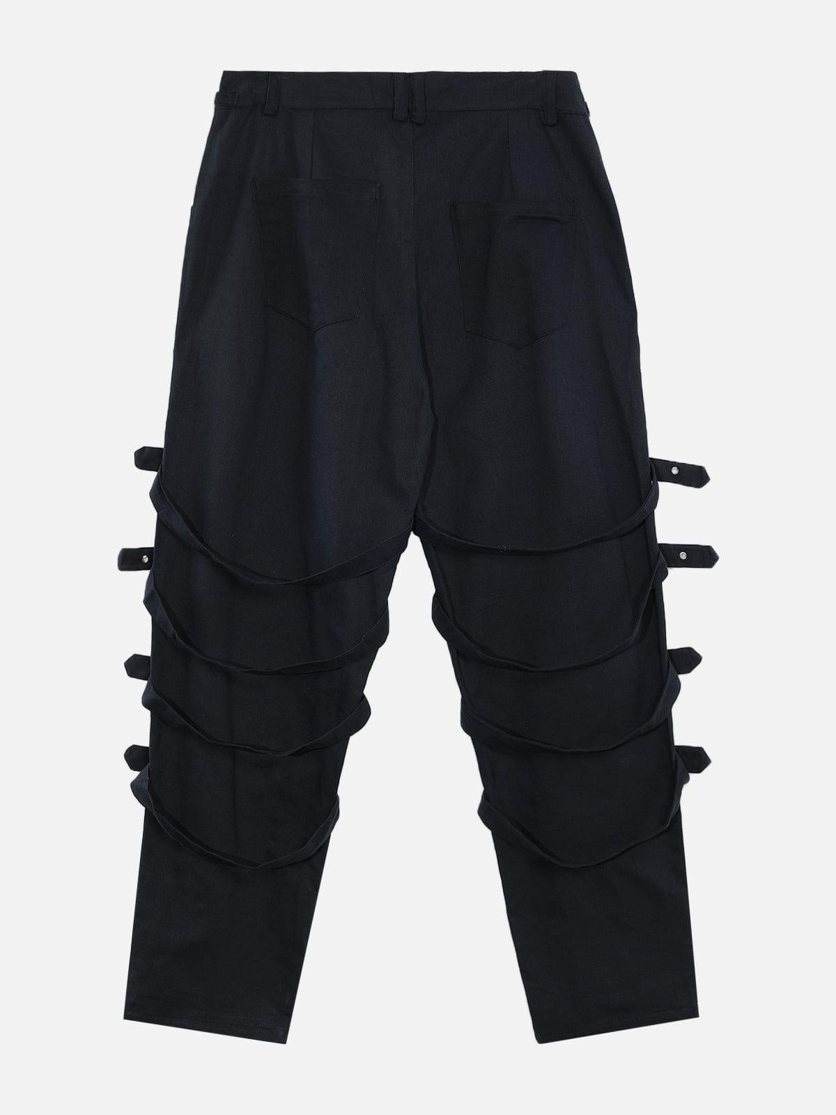 Punk Metal Decoration Pants