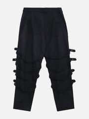 Punk Metal Decoration Pants