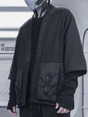 Cyberpunk Patchwork Cardigan Jacket
