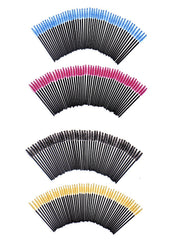 50PCS/BAG Multi-color Disposable Eyelash Brush