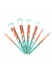 7pcs Makeup Brushes Fresh Macarons Color Facial