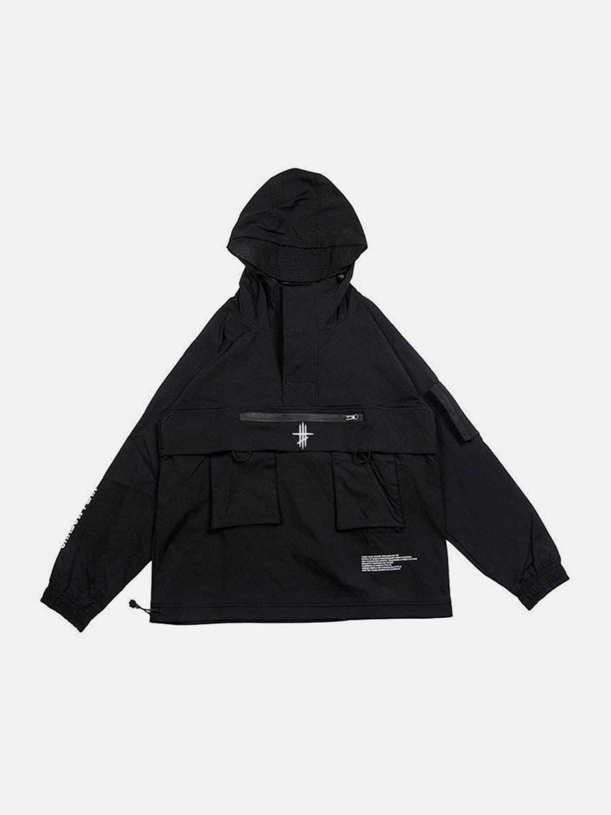 Techwear Functional Reflective Combat Jacket