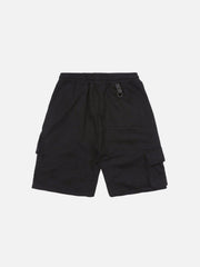 Buckle Pocket Cargo Shorts