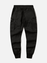 Techwear Oblique Zipper Pockets Cargo Pants