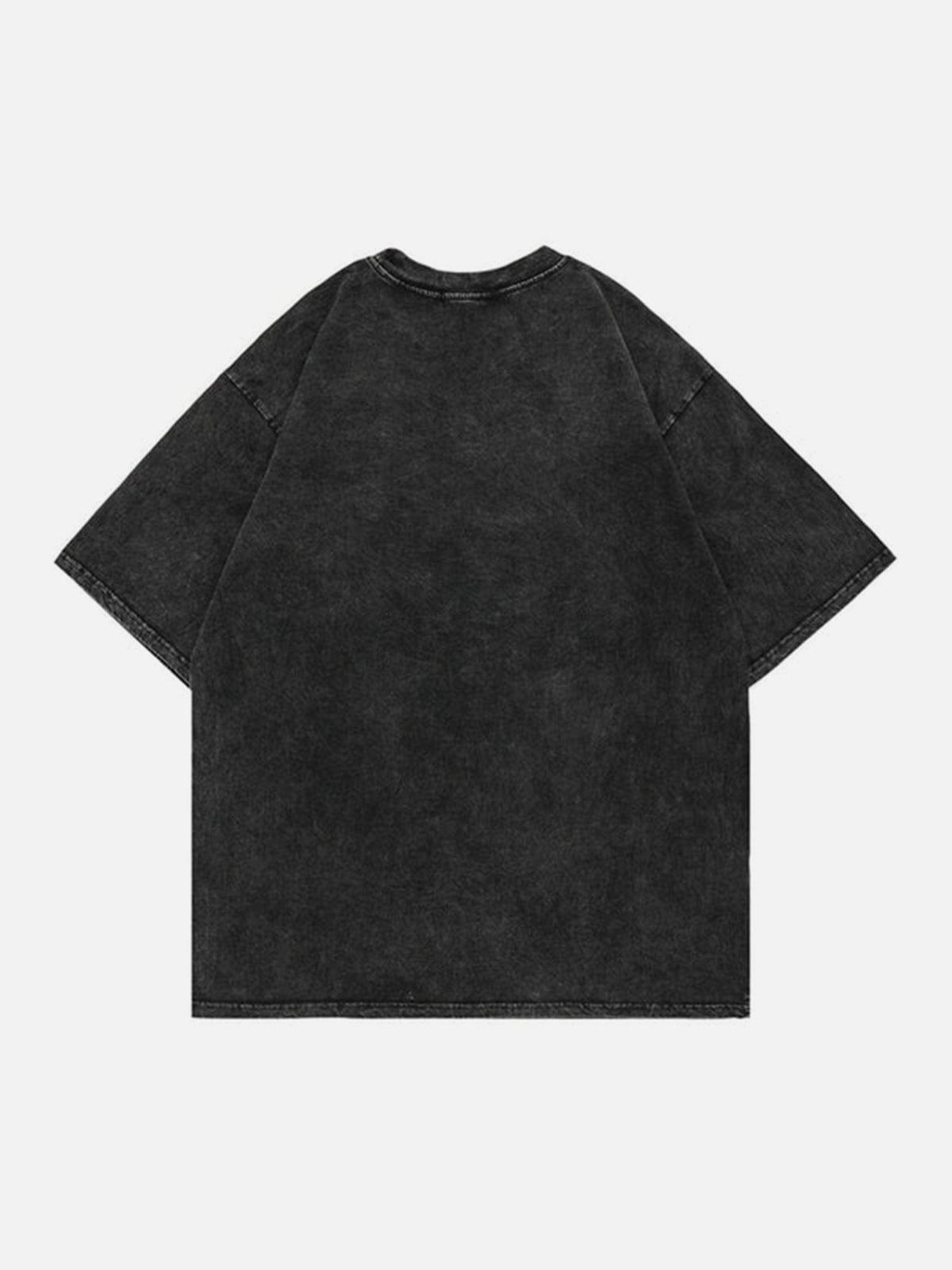 Washed Lightning Bone Graphic Tee