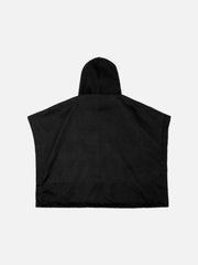 Dark Oversized Wizard Cloak Hoodie